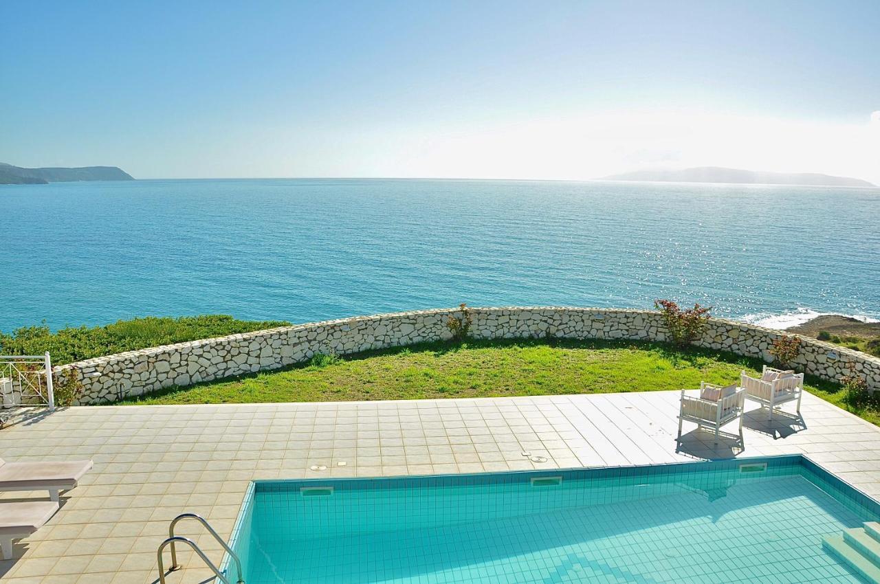 Seafront Villa Kefaloniaprivatevillas Trapezaki  Exterior foto